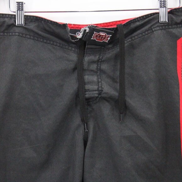 MMA Elite Shorts Men Medium Gray Board Hybrid Summer Swim Trunks Active Logo - Picture 2 of 8